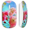 Image de Souris Pink flowers sans fil
