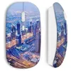 Image de Souris sans fil Road speed at night city (Maniacase)