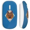 Image de Souris sans Fil Tiger design tête (Maniacase)