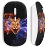 Image de Souris sans Fil Tiger fire (Maniacase)