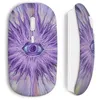 Image de Souris sans Fil Violet eye (Maniacase)
