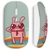 Image de Souris Sans Fil Pink Rabbit