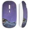 Image de Souris sans Fil Violet sky moutain (Maniacase)