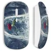 Image de Souris Sans Fil - Disney - Beauty and the Beast - Clé USB WiFi incluse - Compatible Mac et PC - Bleu
