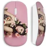 Image de Souris sans Fil - MANIACASE - Katy Perry - Rose - Clé USB WiFi - Compatible Mac et PC