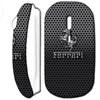 Image de Souris Sans Fil Ferrari Effet Metal Blanc (Maniacase)