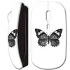 Image de Souris sans fil Papillon blanc (Maniacase)