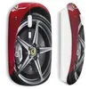 Image de Souris Sans Fil Ferrari Roue Jante Rouge Silver (Maniacase)