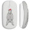 Image de Souris Sans Fil Ours Style Design (Maniacase)