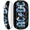 Image de Souris sans fil logo bleu acdc blanc (Maniacase)
