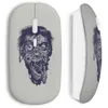 Image de Souris sans Fil - MANIACASE - Zombie - USB Wifi Inclus - Compatible Mac et PC - Blanc