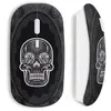 Image de Souris sans Fil Tête de mort Design black (Maniacase)