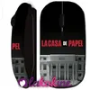 Image de Souris sans fil - MANIACASE - La Casa de Papel - Noir - Clé USB Wi-Fi incluse - Compatible Mac et PC