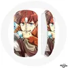 Image de Souris Sans Fil - Attack on Titan - Eren Yeager - Compatible Mac et PC - Clé USB Wifi - Blanc