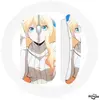 Image de Souris Sans Fil - MANIACASE - Irina Jelavic - Compatible Mac et PC - Clé USB wifi incluse - Blanc