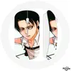 Image de Souris Sans Fil - MANIACASE - Levi Ackerman - Compatible Mac et PC - Clé USB wifi incluse - Blanc