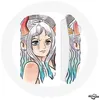 Image de Souris sans fil - Yamato - One Piece - USB wifi - Compatible Mac et PC - Blanc