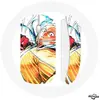 Image de Souris sans fil - MANIACASE - Saitama One Punch Man - USB Wi-Fi - Compatible Mac et PC - Blanc
