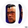 Image de Souris - Steven Seagal - Sans Fil - Clé USB WiFi - Compatible Mac et PC - Couleur Bleue
