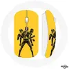 Image de Souris sans fil - MANIACASE - MMA mixed Arts martiaux - Jaune - Clé USB wifi incluse - Compatible Mac et PC