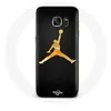 Image de Coque pour Samsung Galaxy S7 Edge Air michael jordan logo jaune