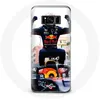 Image de Coque pour Samsung Galaxy S8 Formule 1 Max Verstappen Pilote automobile F1 noir rouge et jaune