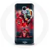 Image de Coque - MANIACASE - Samsung Galaxy J6 - Formule 1 - Sebastian Vettel - Rouge rouge
