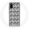 Image de Coque pour samsung galaxy S20 Statue fond gris