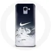 Image de Coque pour Samsung Galaxy A6 2018 Nike Logo Niege Hiver