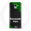 Image de Coque - MANIACASE - Samsung Galaxy A6 2018 - Vert - Souple - Kawasaki Ninja Logo