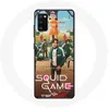 Image de Coque pour Samsung Galaxy S20 Squid Game Série joueurs soldats poupée