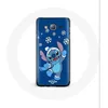 Image de Coque - Samsung - Galaxy J3 2016 - Souple - Stitch - Neige Noël - Bleu