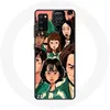 Image de Coque pour Samsung Galaxy S20 Squid Game Affiche personnages Fanart