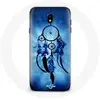 Image de Coque - MANIACASE - Samsung Galaxy J7 2017 - Attrape rêve - Souple - Protection synthétique bleu