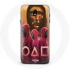 Image de Coque pour Samsung Galaxy j7 2017 Squid Game Masques Triangle carré et Cercle dessin