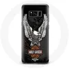 Image de Coque pour Samsung Galaxy S8 plus Harley Davidson aigle logo