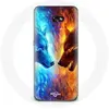 Image de Coque pour samsung galaxy A5 2017 Loup de Glace et de feu