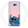 Image de Coque pour Samsung Galaxy A3 2016 Stitch le Nez en l'air fond rose