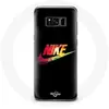Image de Coque pour Samsung Galaxy S8 plus Nike Logo Couleur fond noir