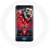 Image de Coque pour Samsung Galaxy J3 Formule 1 Sebastian Vettel Pilote F1 Rouge