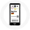 Image de Coque pour samsung galaxy J5 2016 Billet d'avion Berlin