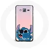 Image de Coque pour Samsung Galaxy J5 Stitch le Nez en l'air fond rose