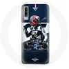 Image de Coque pour Samsung Galaxy A50 Formule 1 Max Verstappen Pilote automobile F1 Bleu