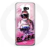 Image de Coque pour samsung galaxy A5 2016 Formule 1 Sergio Pérez Pilote de F1 Rose