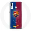 Image de Coque pour Samsung Galaxy A40 FC Barcelone Logo Équipe de football