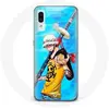 Image de Coque - Maniacase - Samsung Galaxy A40 - One Piece Manga - Souple - Protection et décoration noir
