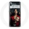 Image de Coque - MANIACASE - Samsung Galaxy A40 - La casa de papel Nairobi - Souple - Noir