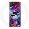 Image de Coque pour Samsung Galaxy A50 Nike Logo Espace Coloré