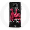Image de Coque - Samsung - Galaxy S4 - Souple - Noir - Squid Game Masques Soldats