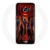 Image de Coque pour Samsung Galaxy S7 Edge Stranger Things Affiche Equipages Fan Art Saison 4
